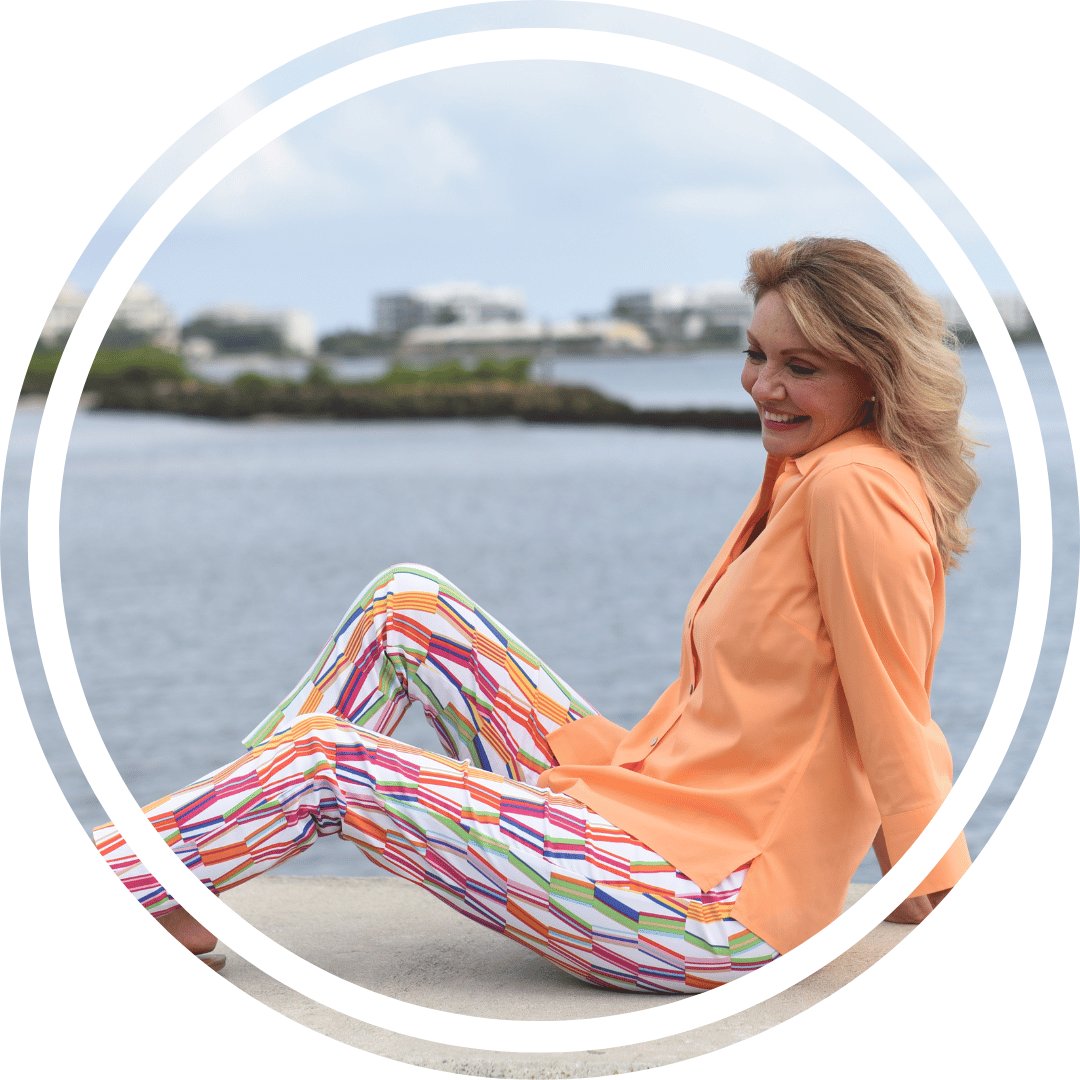 Krazy Larry Collection Image - Multi Colored Krazy Larry Pants