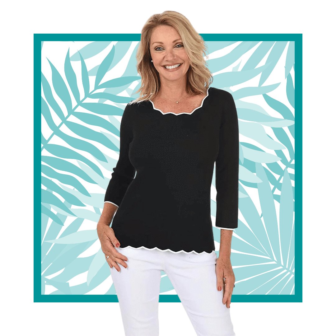 Stylish Pink Cable and Gauge Top | Anthony's Florida