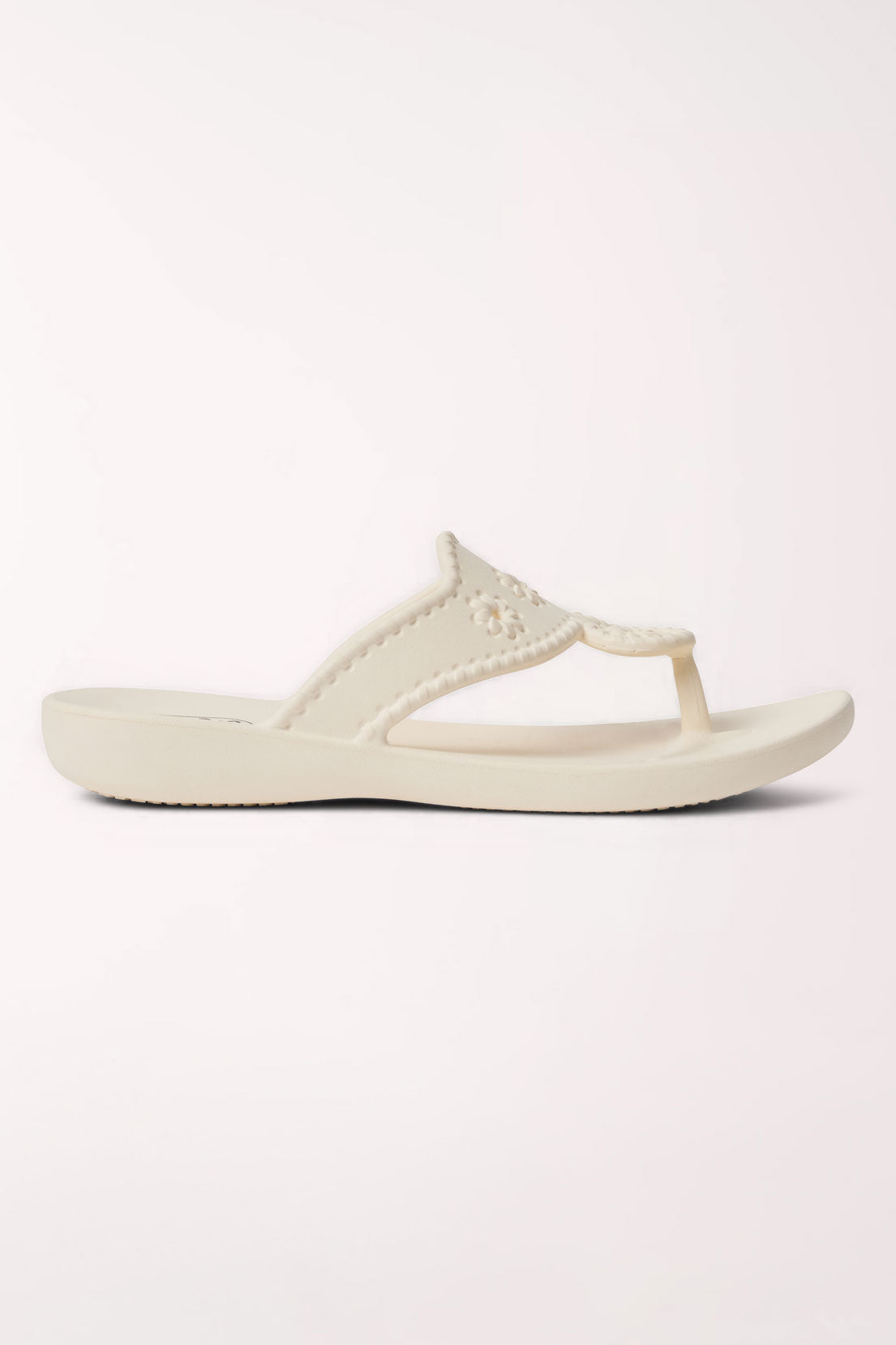 Cream white sandals