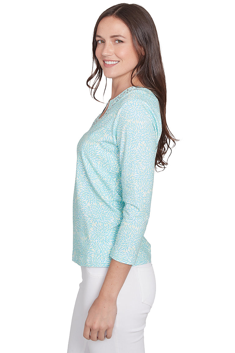 Spring Thing Horseshoe Neck Top