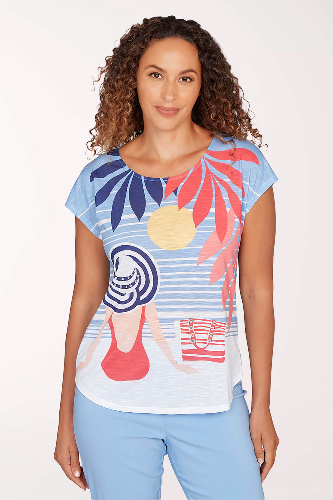 Smooth Sailing Beach Day Tee