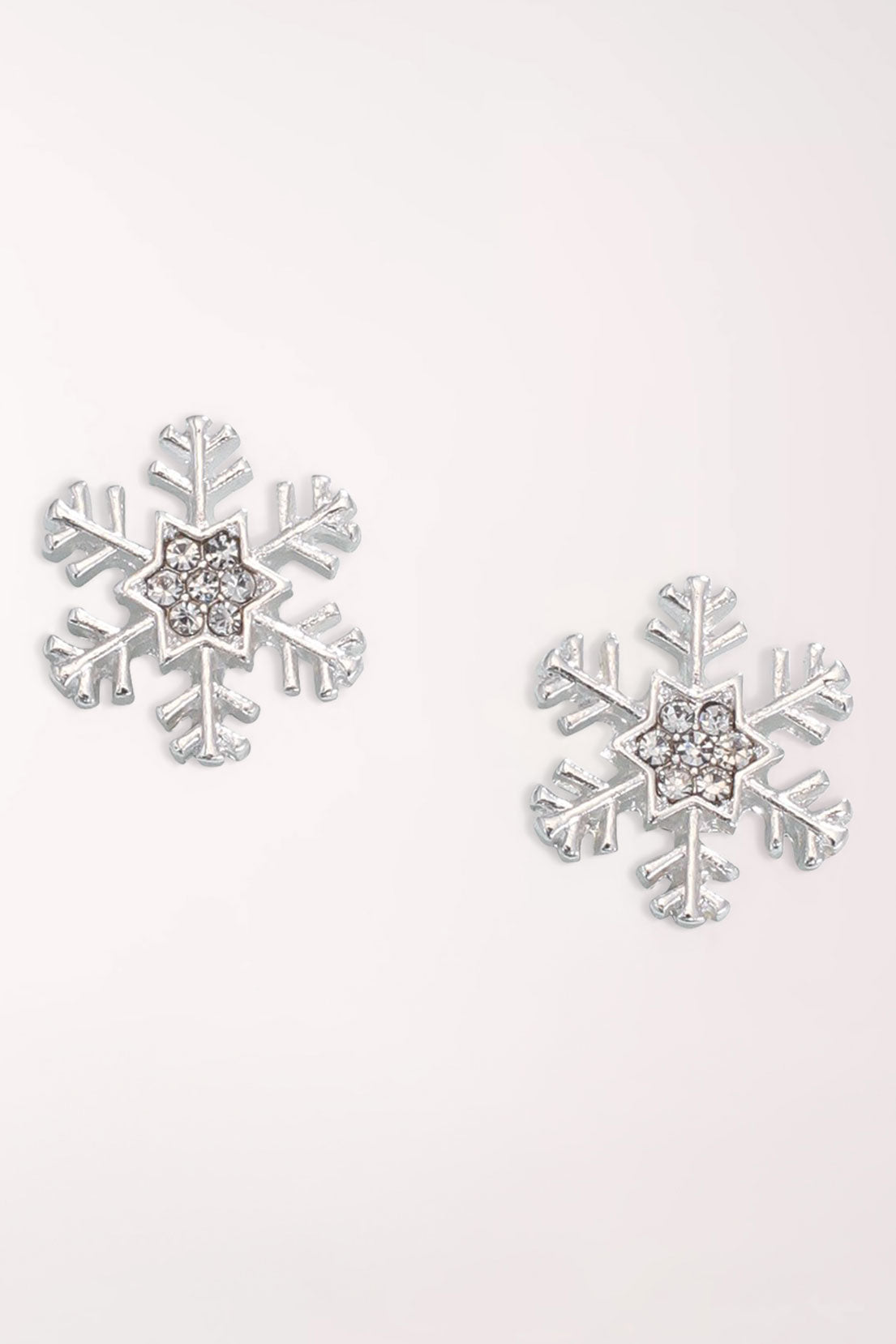 Crystal Snowflake Earrings