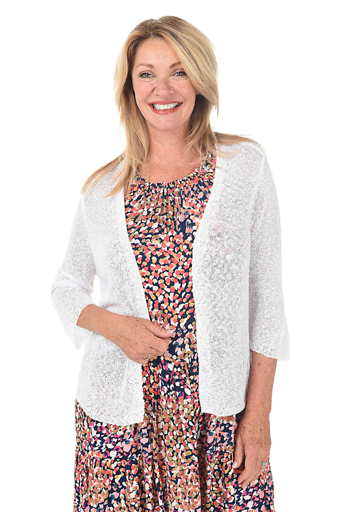 LuLu-B Women's Lightweight Airy Mesh Cardigan LuLu-B Women's Lightweight Airy Mesh Cardigan