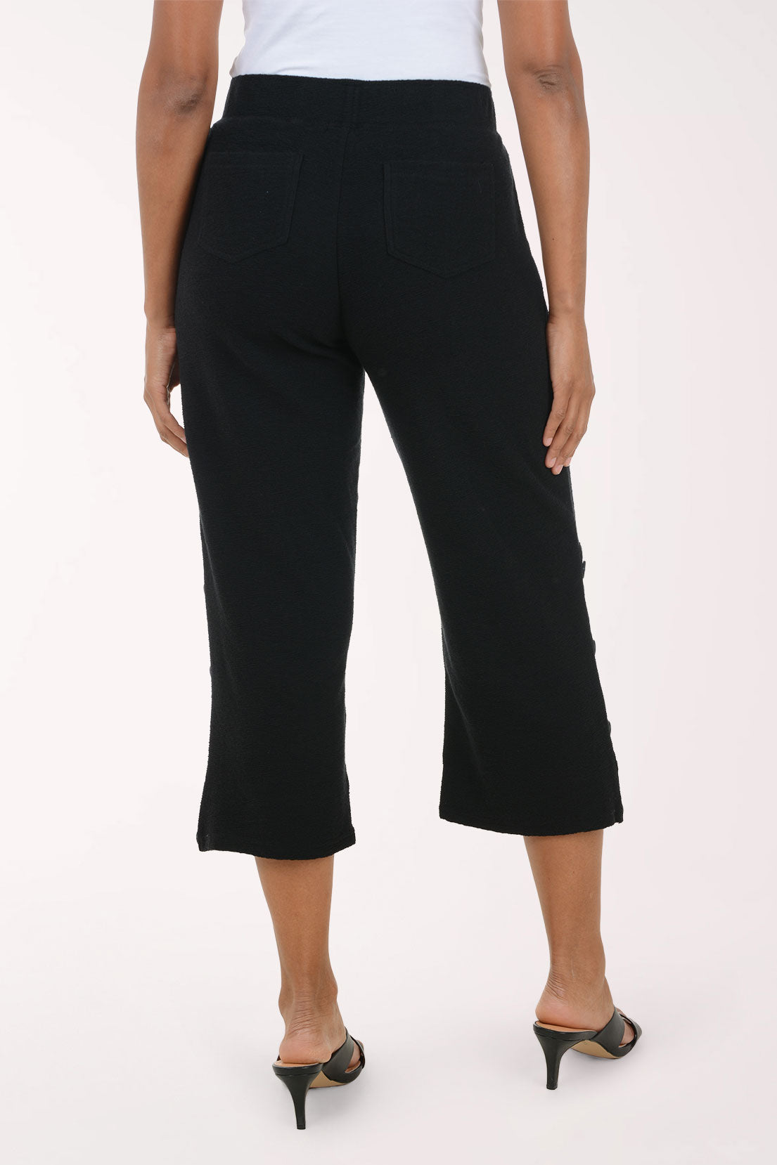 Monterey Cotton Wide Leg Crop Pant