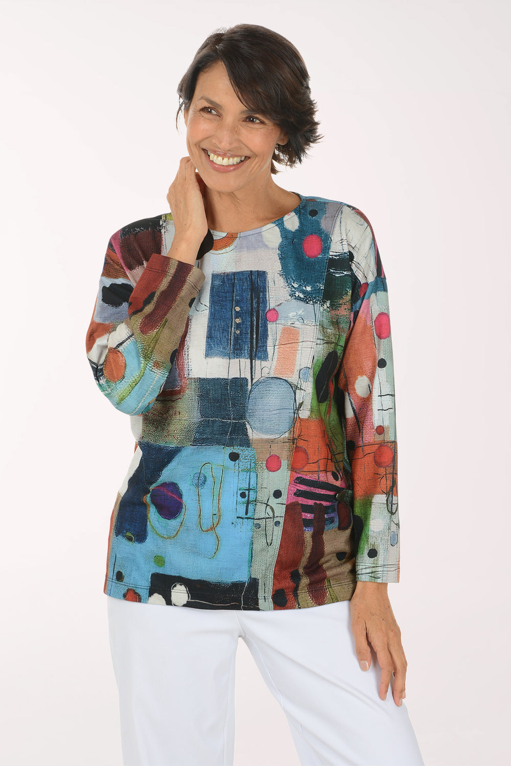 Pampas Asymmetrical Seam Pocket Top