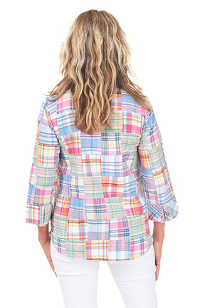 Marley Plaid Patches Shirt