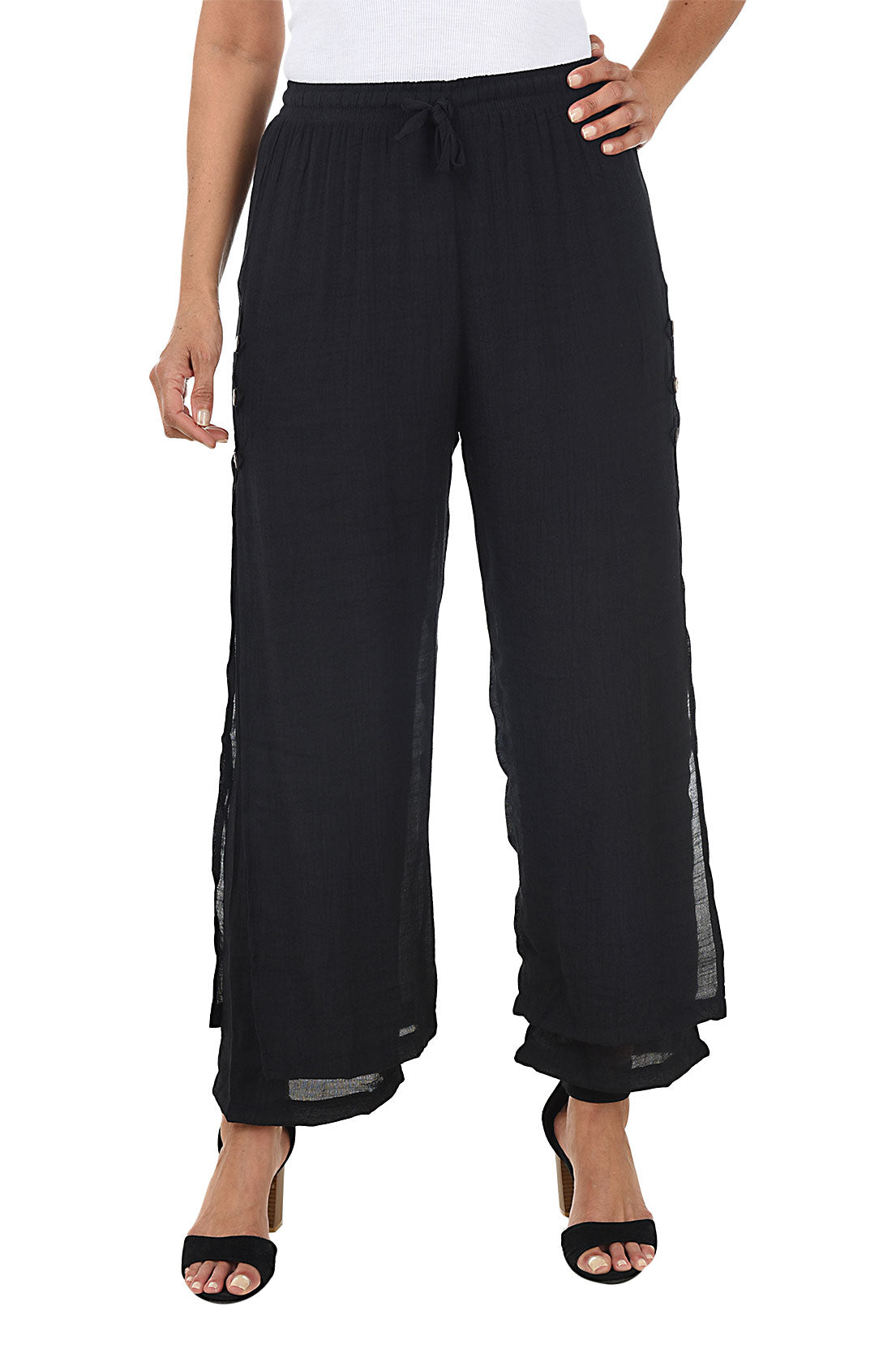 パンツ WHOLE TOOLS RELAX FIT Gauze easyslacks RELAXFIT / Relax Gauze easyslacks | FLUTTER
