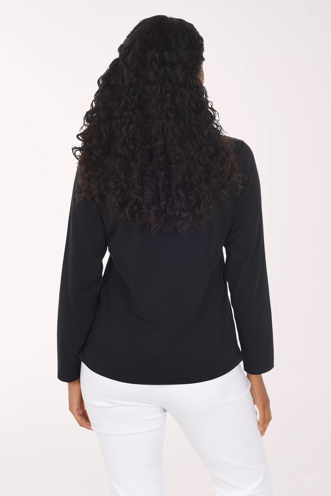 Solid Jersey Long Sleeve Top