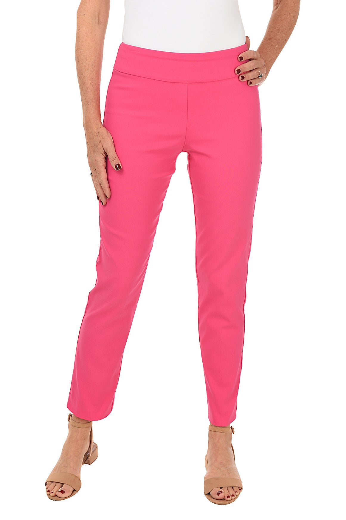 KRAZY LARRY Pull-On Ankle Pant