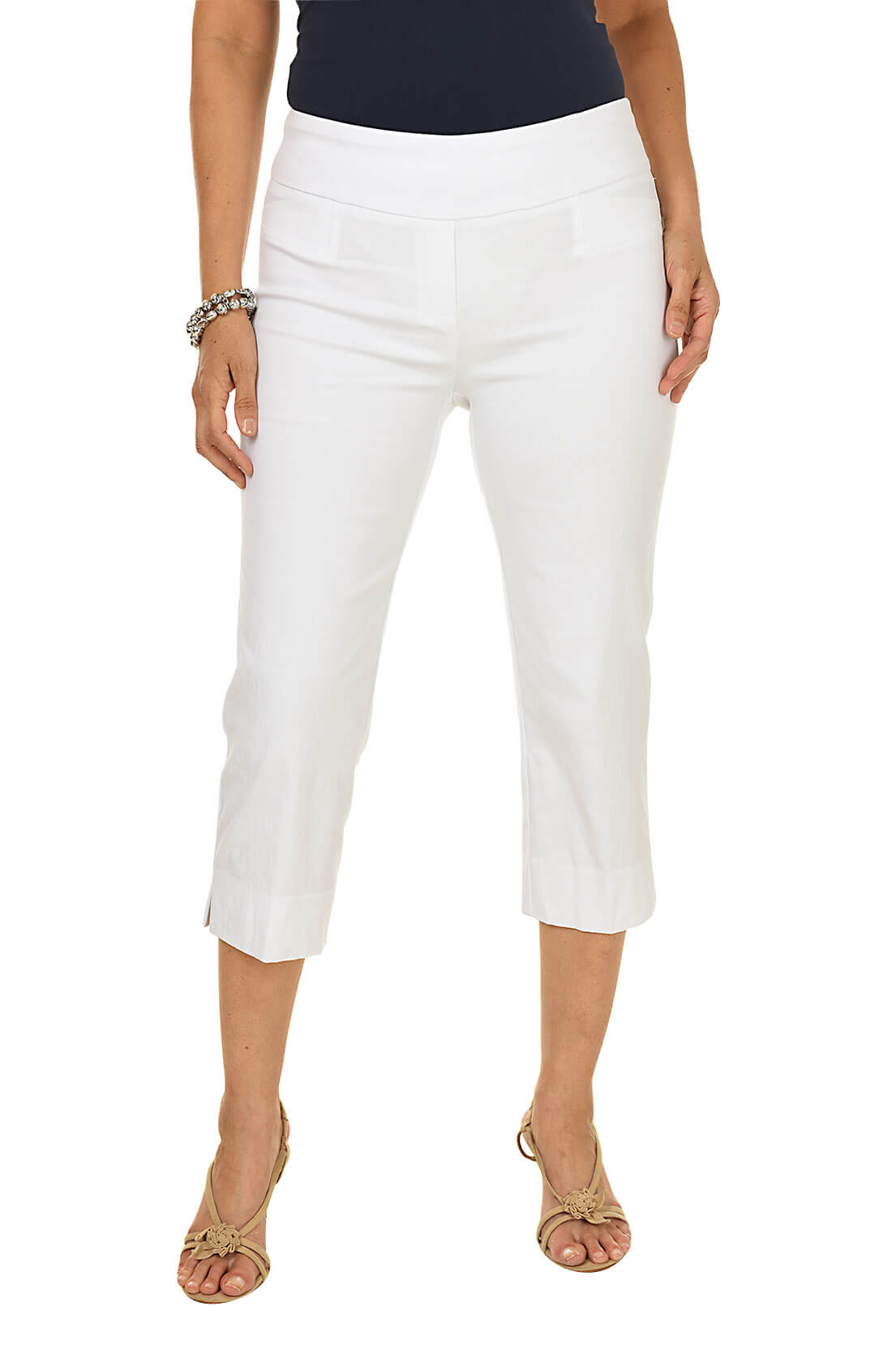 Petite Pull On Ultimate Fit Crop Pant
