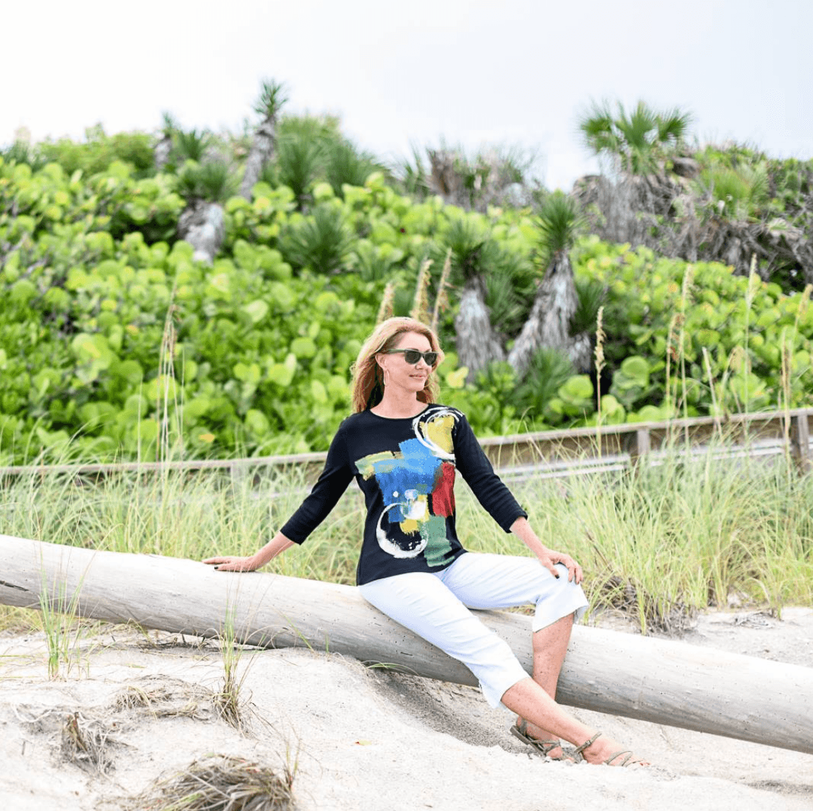Jess and Jane Cotton Tees to Pair with Denim - Anthony's Ladies Apparel