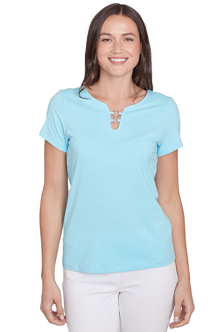 Spring Thing Double Ring Neck Tee