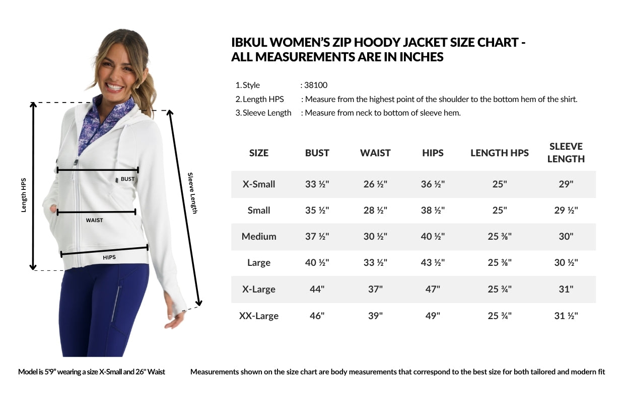 Waffle Knit Zip Front Hooded Sweatshirt | IBKUL
