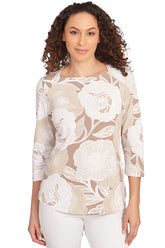 Prints Charming Chino Envelope Neck Top