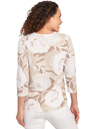 Prints Charming Chino Envelope Neck Top