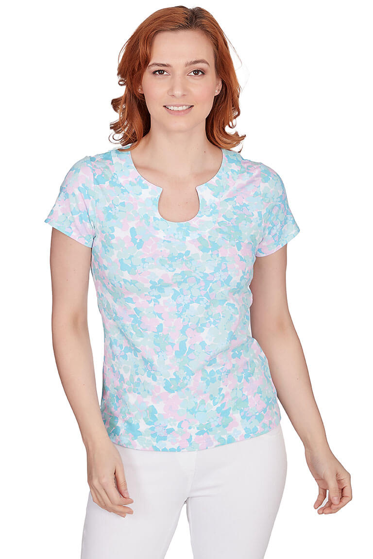Spring Into Action Mint Horseshoe Tee