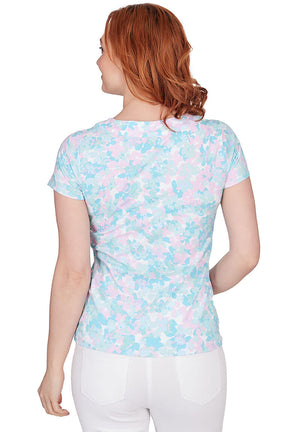 Spring Into Action Mint Horseshoe Tee
