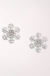 Crystal Snowflake Earrings