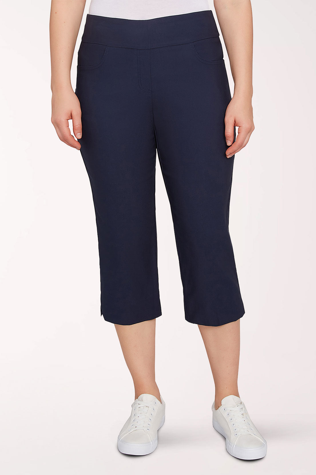 Silky Tech Capri Pant | Ruby Rd.