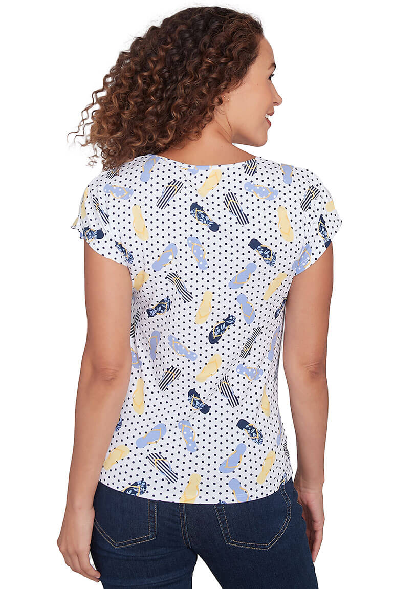 Making Waves Flip Flop Top