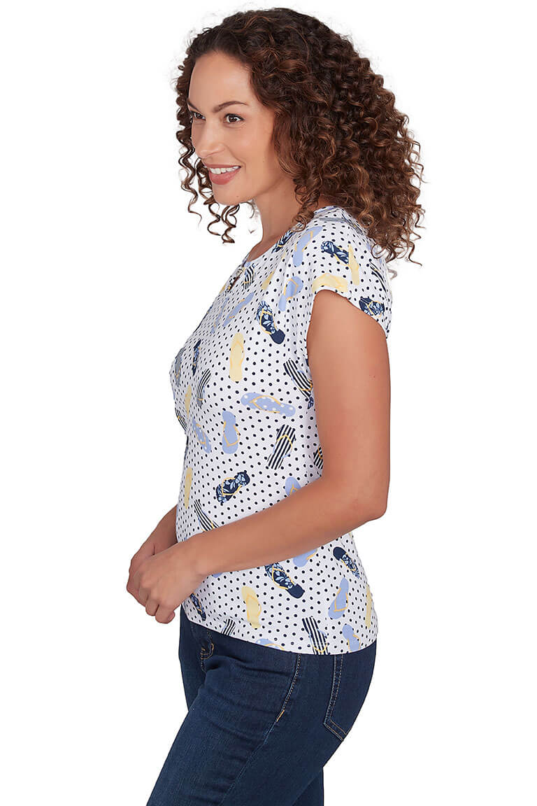 Making Waves Flip Flop Top
