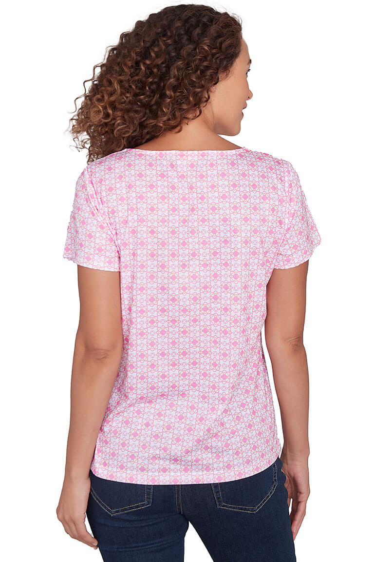 I Pink I Can Lucky Tiles Tee