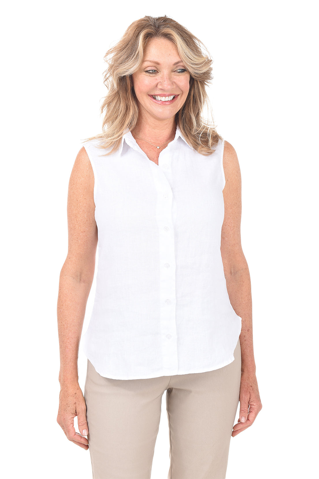 トップス CLANE THIN STRAP A LINE TOPS CLANE/ (CLANE) THIN STRAP A LINE TOPS A-line top Beige Size