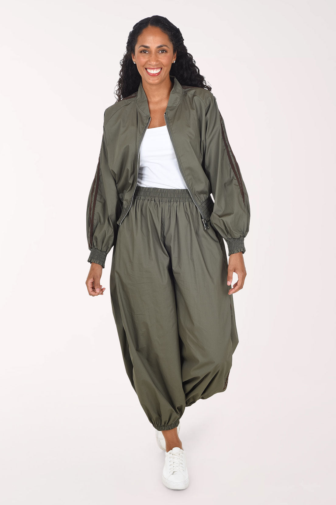 Contrast Sport Stripe Jogger Pant