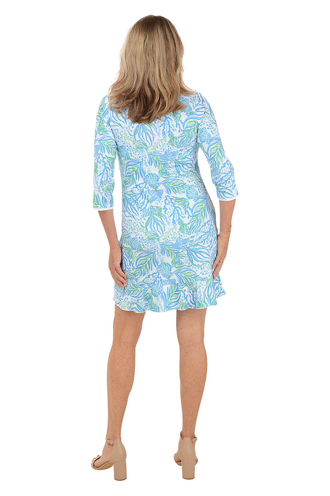 Maldives Emerson 3/4 Sleeve Dress
