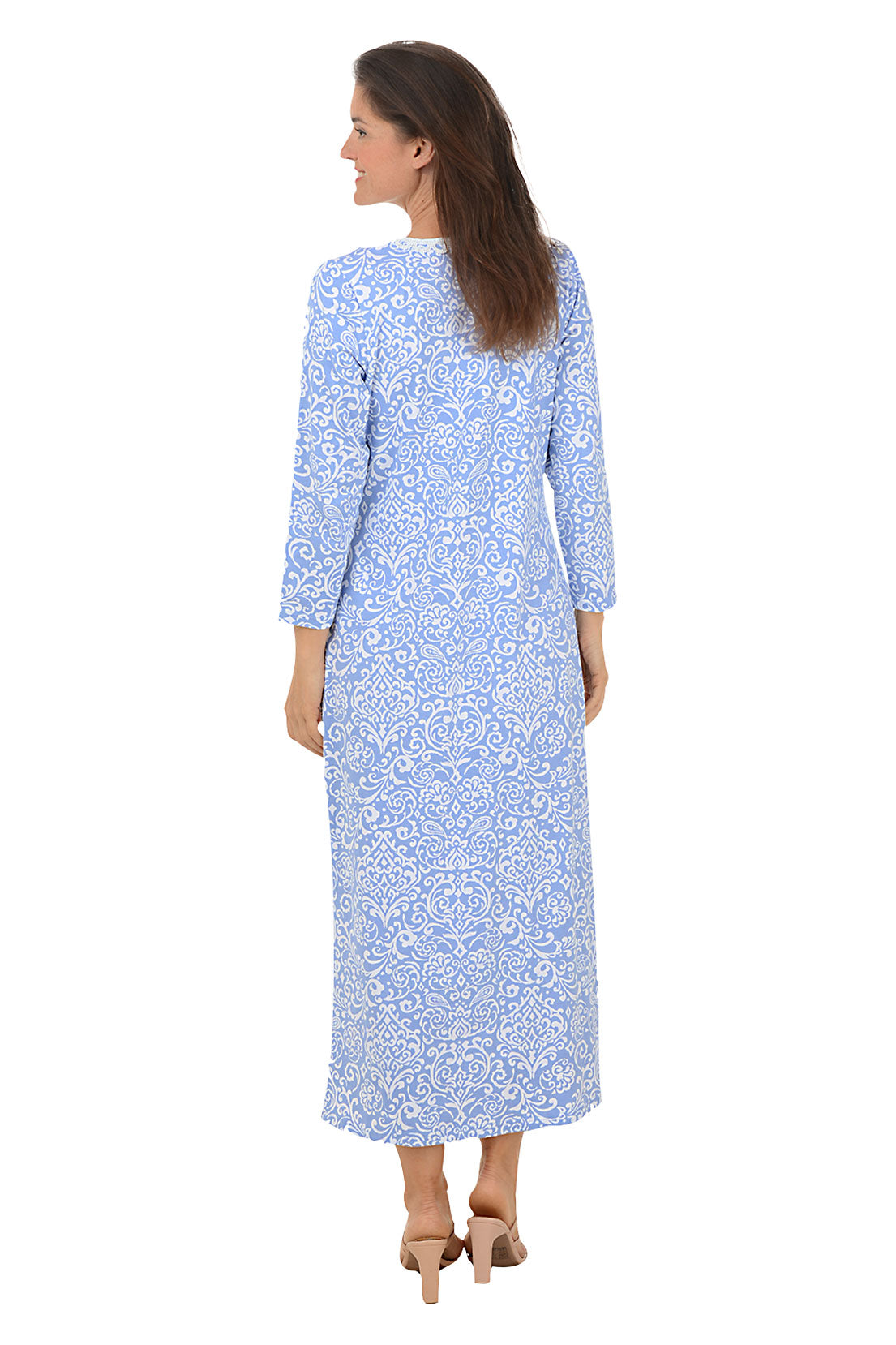 Filly Ellie Crocheted V-Neck Maxi Dress