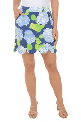 Lovely Sassy Pull-On Scalloped Skort