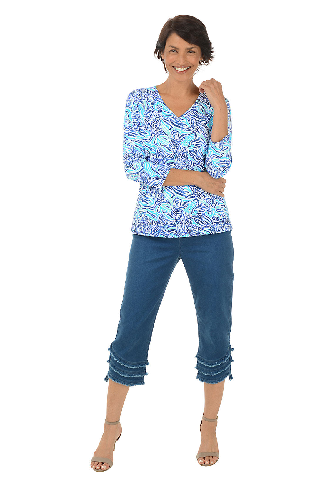 Santorini denim pants – THE TOÉ