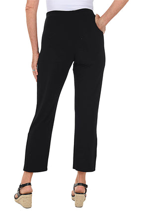 Split Button Hem Ankle Pant