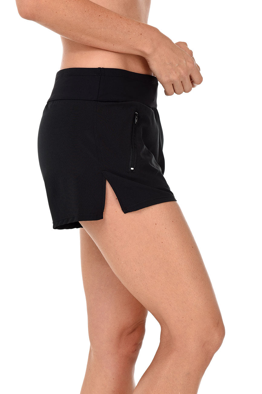 Stretch Woven Beach Short