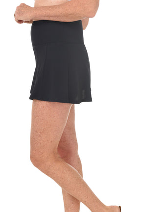 Solid Pique Princess Seam Swim Skort