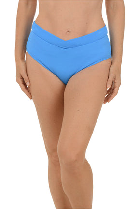 Solid Pique Crossover Swim Brief
