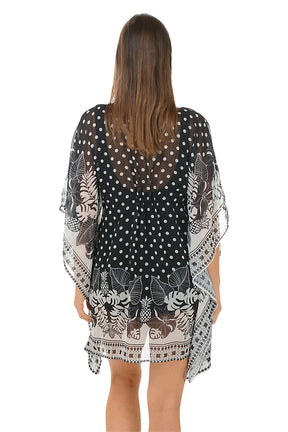 Double Trouble Chiffon Caftan