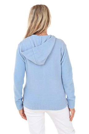 Chenille Hooded Sweater
