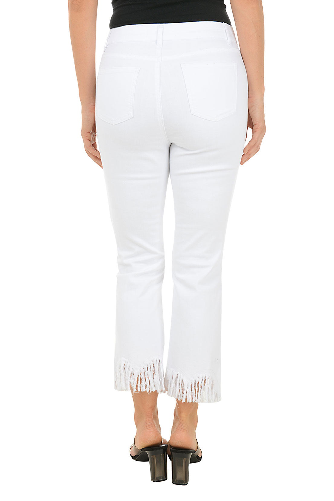 パンツ EAPHI WAVE DESIGN HIGH WAIST DENIM WHITE WAVE DESIGN HIGH WAIST DENIM