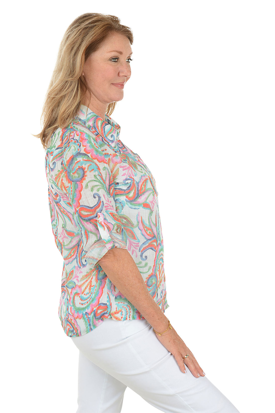 Carnival Paisley Gauze Shirt