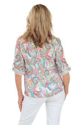 Carnival Paisley Gauze Shirt