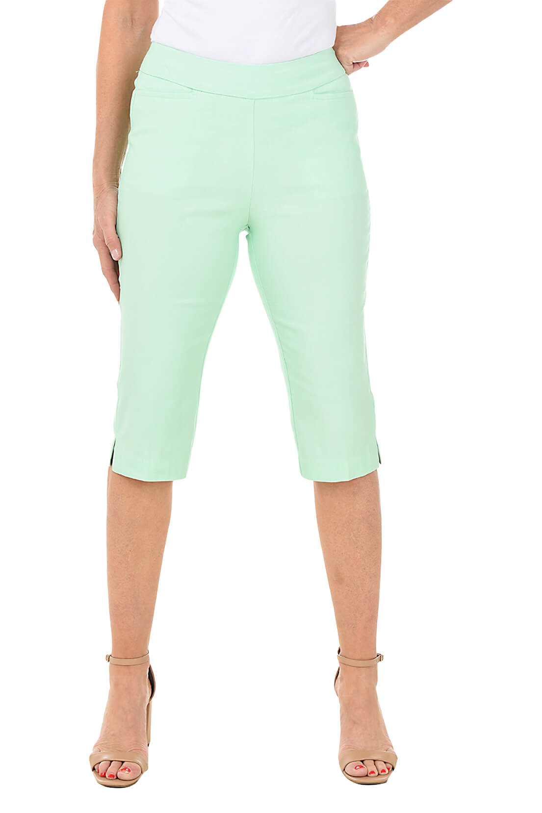 Pull-On Clamdigger Crop Pant