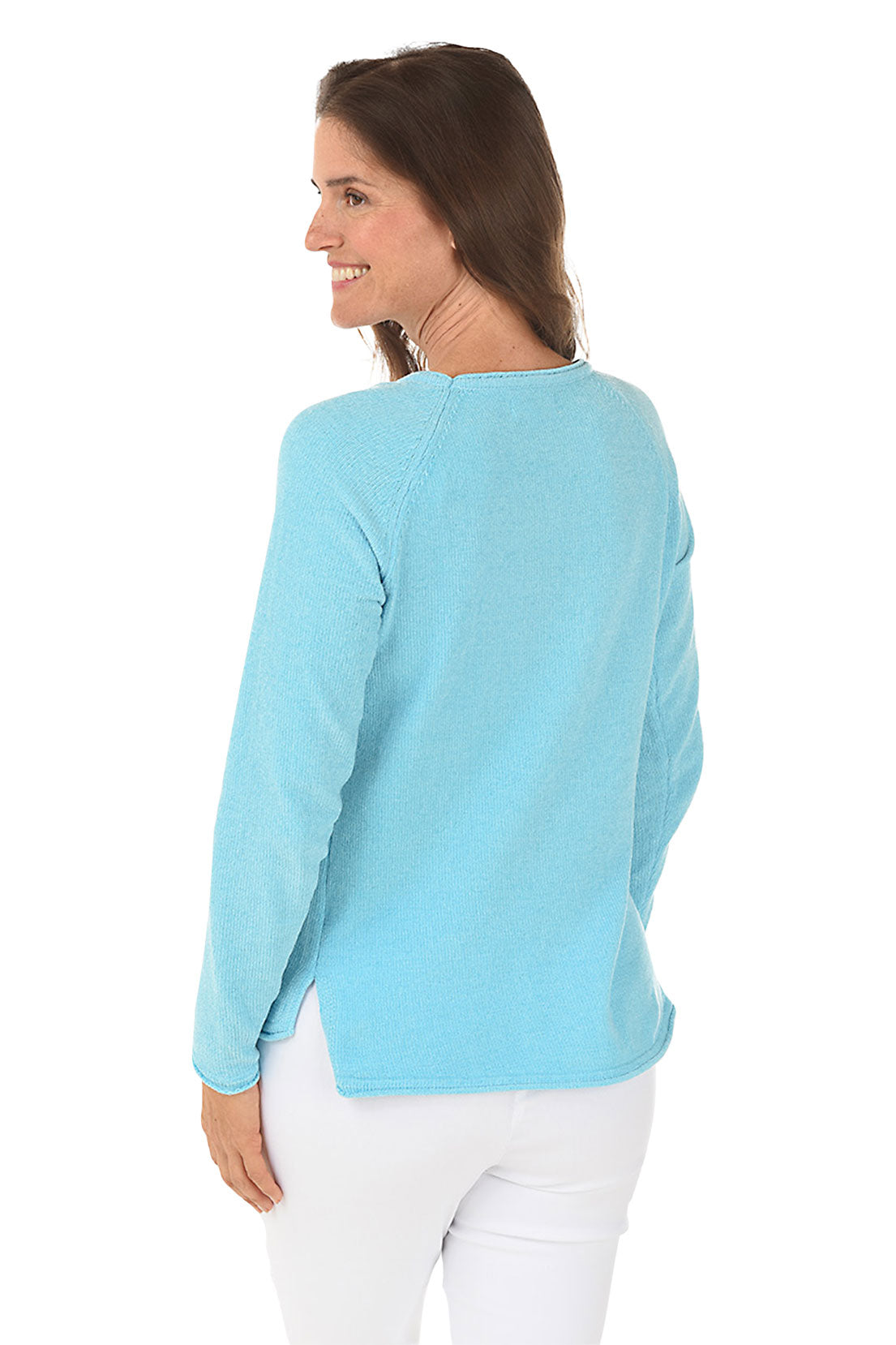 All You Need Embroidered Chenille Sweater