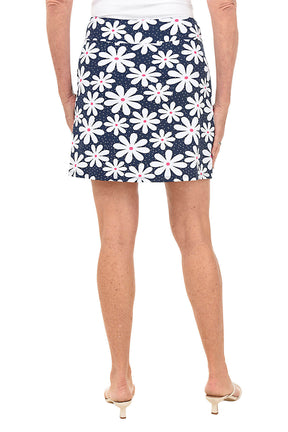 Daisy Dots UPF50+ Pull-On Skort
