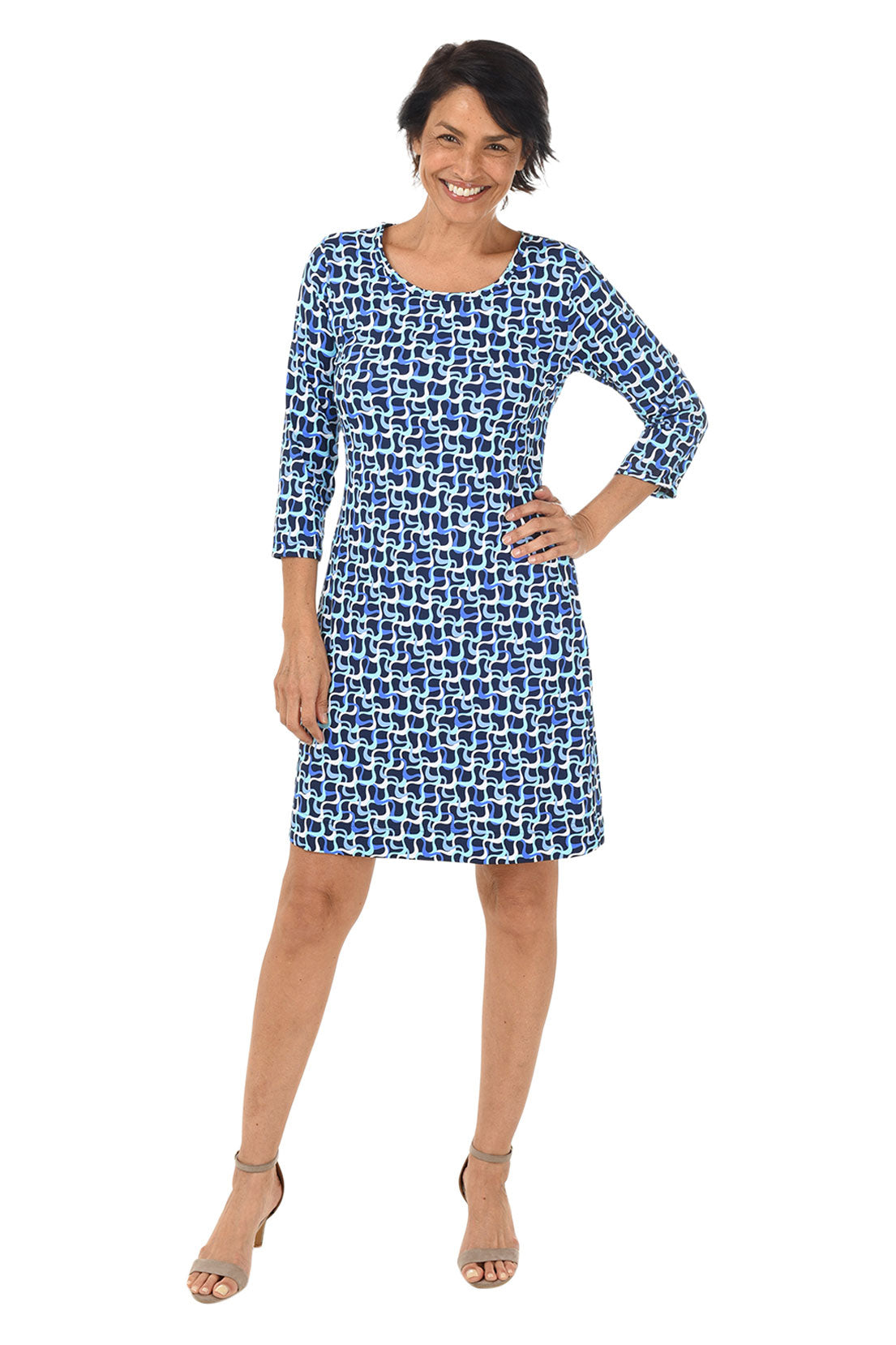 Blue Waves UPF50+ Travel Dress