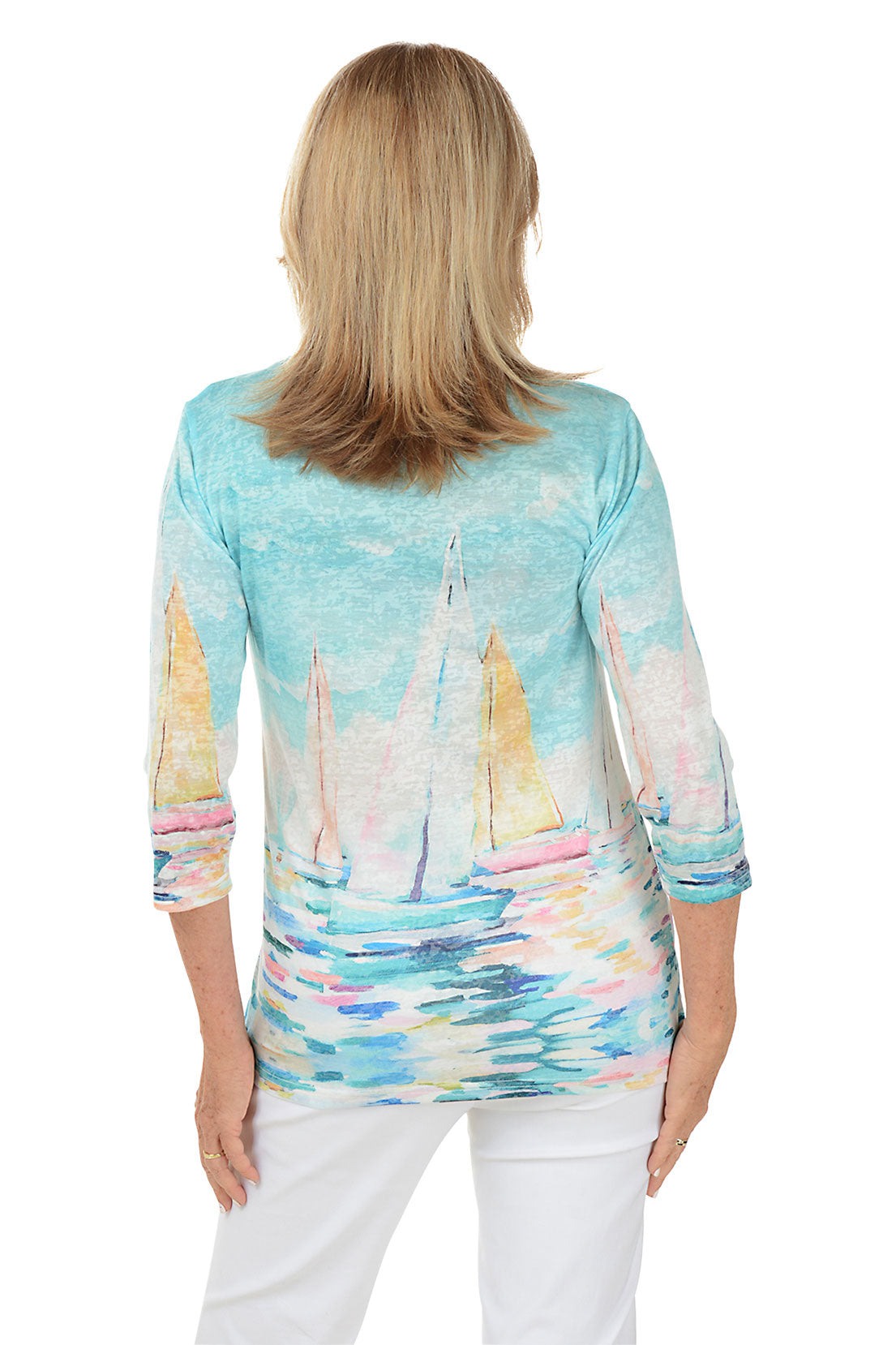 Regatta Jeweled Knit Top