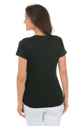 Pickleball Heart Rhinestone Tee