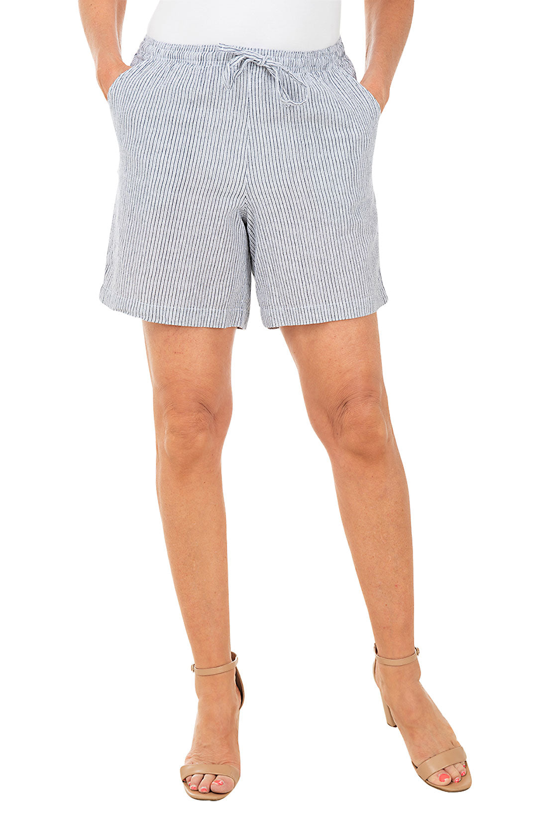 Striped Lucy Pull-On Short