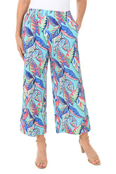 Painted Leaves Pull-On Easy Pant