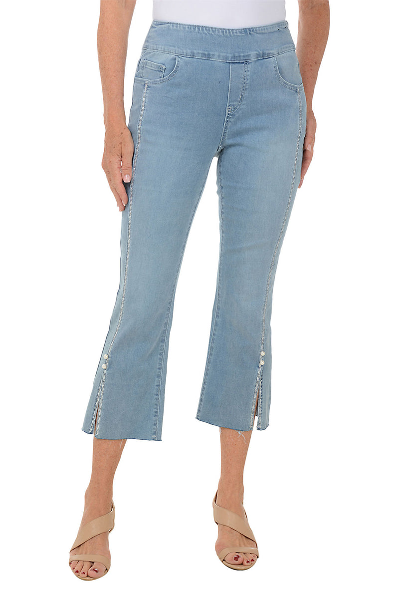 【ANGLAN】Stud Cotton Half Pants Half Pants - ANGLAN